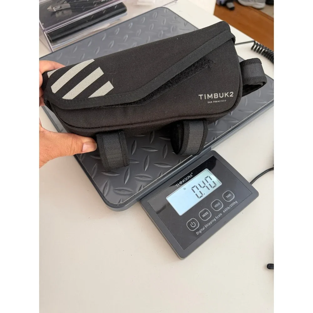 Timbuk2 Goody Box Bike Top Tube Bag Phone Case Black Reflective Size M